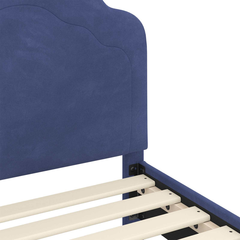 Bed Frame, Cot Bed / Toddler (70 x 140cm), Police Blue