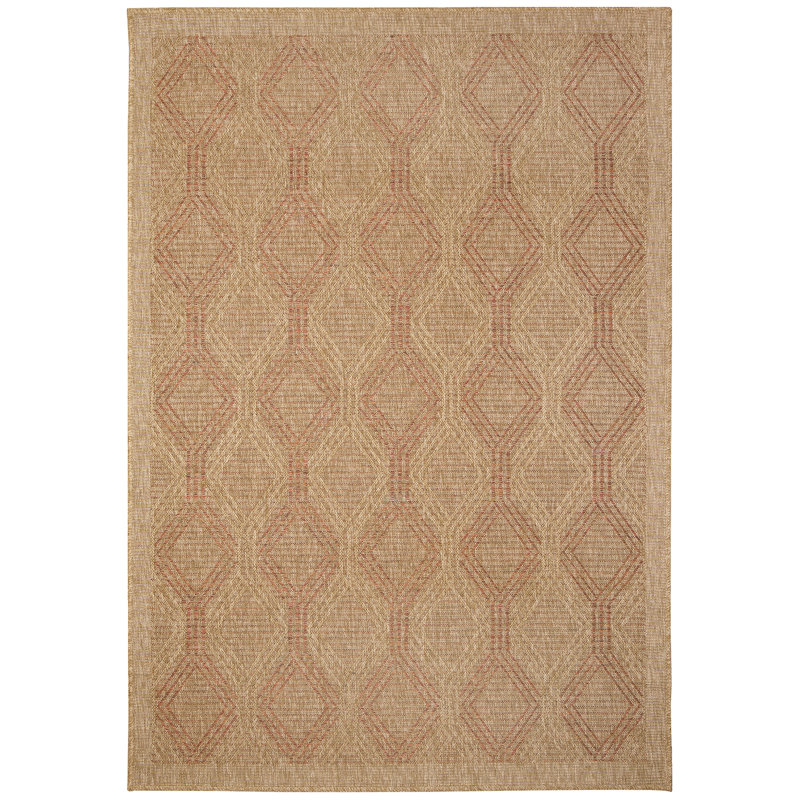Tapis intérieur / extérieur Bordy, Rectangle 6 pi 6 po x 9 pi 4 po