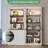Duanna Tall Bookcase With Doors & Storage Cabinet, 5-Tier Bookshelf With Adjustable Lights