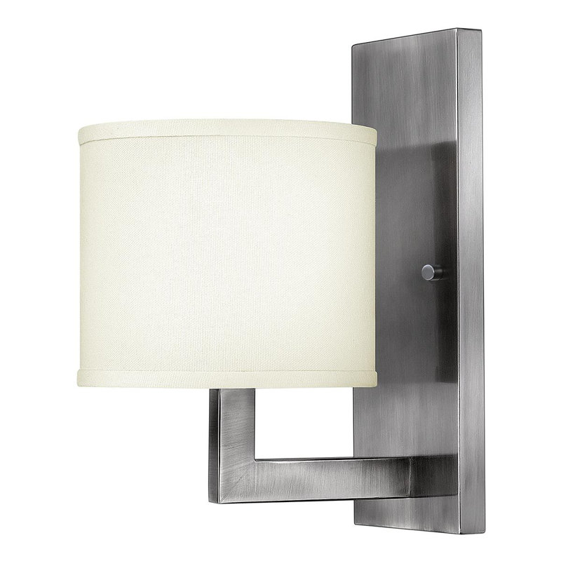 West Steel Armed Sconce