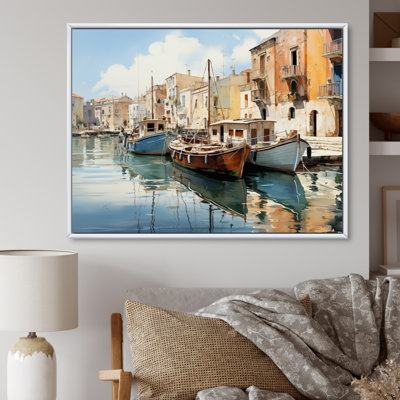 Greece Venetian Charms - Greece Canvas Wall Art