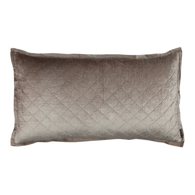 Chloe Velvet Lumbar Pillow Cover & Insert