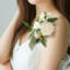 2 pièces fleurs de mariage, fleurs artificielles