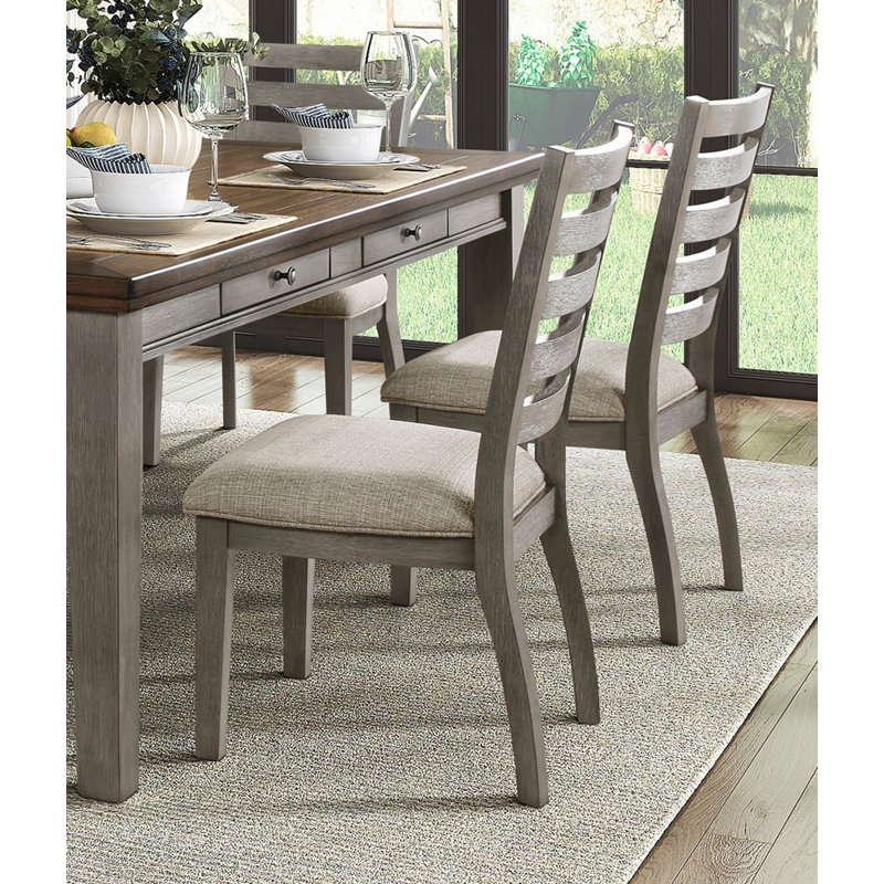 Ensemble de table de salle à manger moderne avec plusieurs tables Ellaree, Brun, Gris, Gris