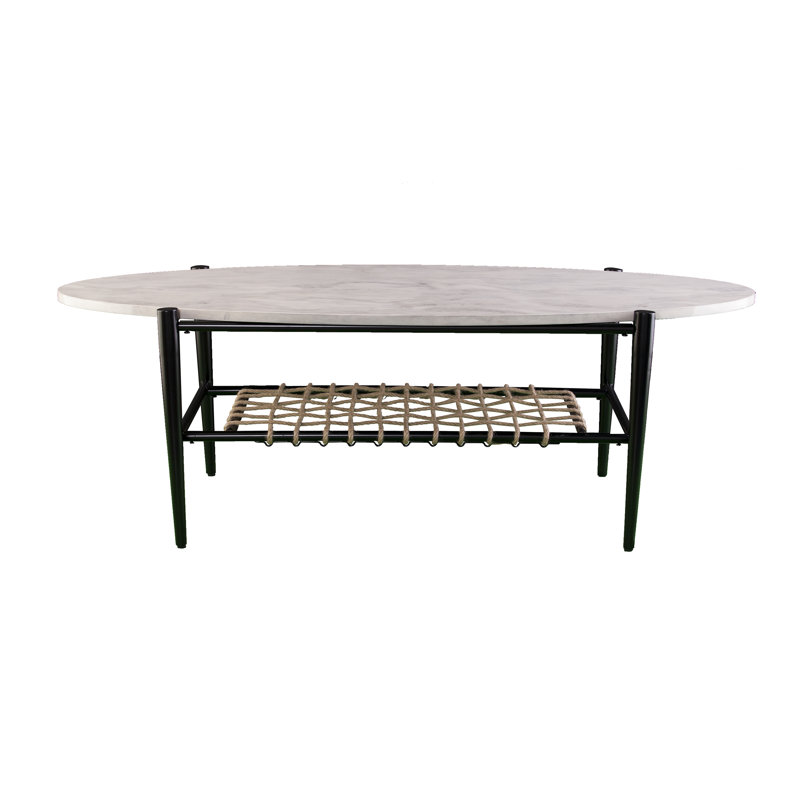 Table basse à 4 pieds avec rangement Wokeham