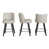 Light Belge Gray Seat/Black Frame