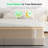 12 in Queen Size Hybrid Memory Foam Mattress In a Box, Individual Pocket Springs for Motion Isolation, Silent Sleep and Pressure Relief-348612949-348612948