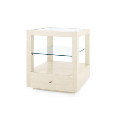 Gavin Glass End Table