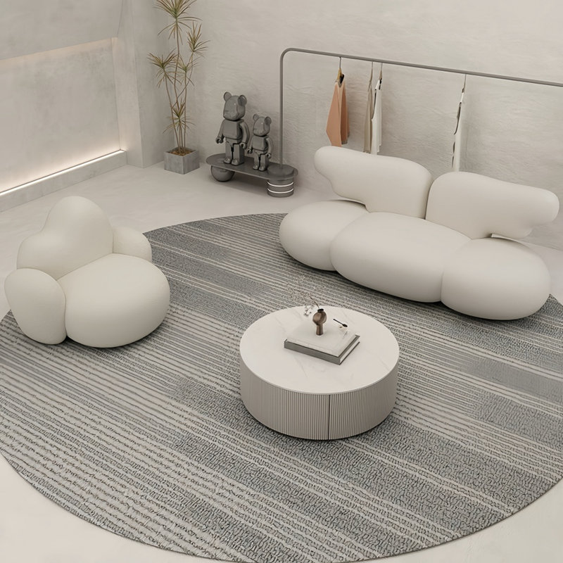 Nordic creative sofa tea table combination