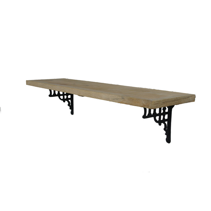 Stonesfield Mango Solid Wood Bracket Shelf