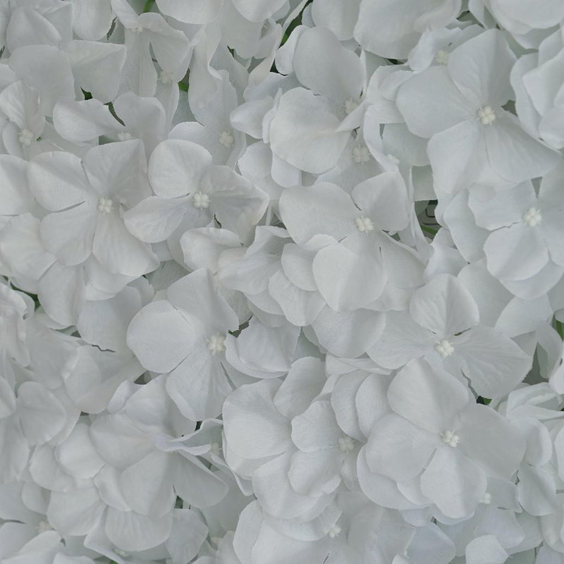 Panneau mural Hydrangea, Blanc, 12 panneaux