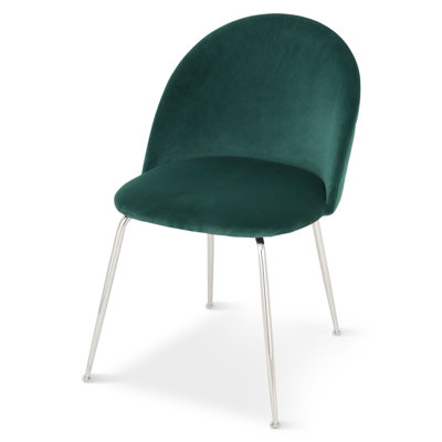Polyester Blend Upholstered Side Chair