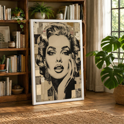Portrait Pop Art - Wrapped Canvas