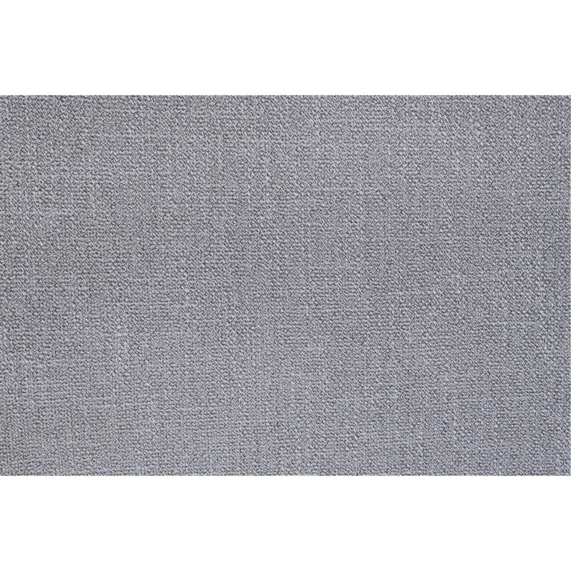 2 chaises d'appoint grises en lin et chêne - dossier haut, hauteur de 39 po avec siège (2) et motif de 20 po multicolore