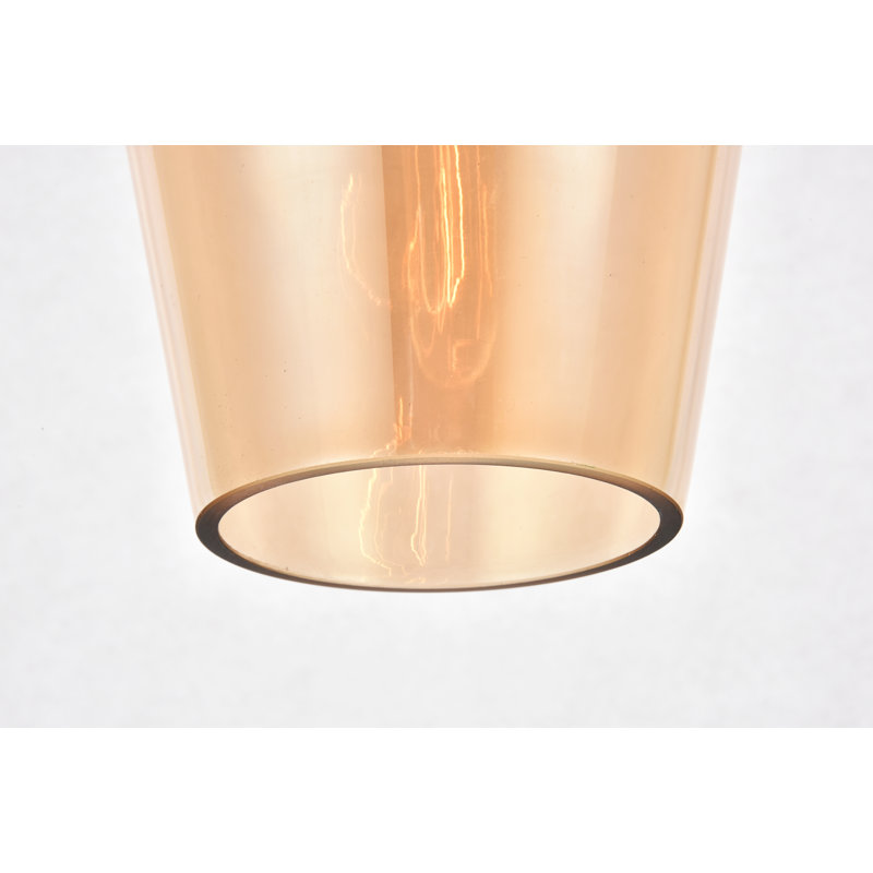 Maximilian 1 - Light Single Pendant, Amber