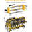 Pegboard Power Tool Organizer With Charging Station - Large Storage And 8 Outlet Power Strip