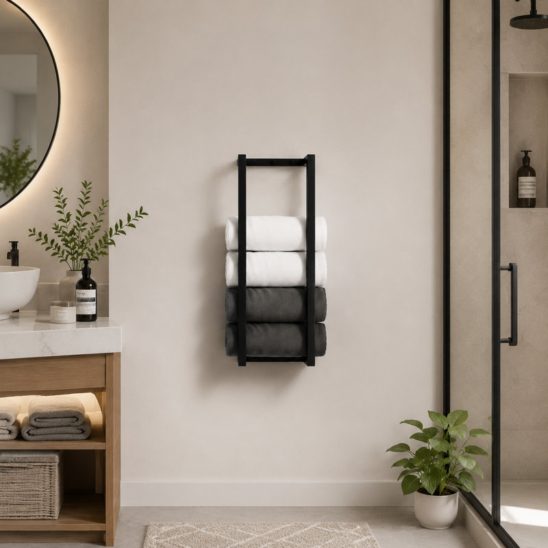 porte-serviettes de salle de bain