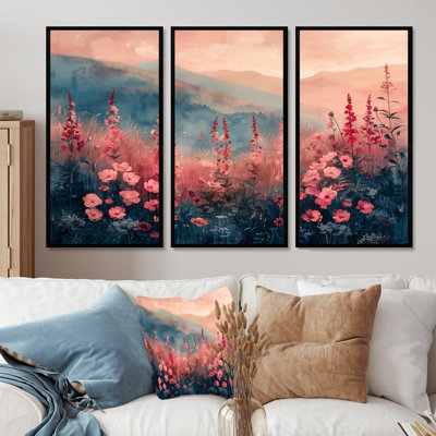 Aquinnah - Lupin, ensemble d'art mural