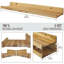 Dabo 2 Piece Floating Shelf-492365951-492365949