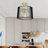 Faison 3 - Light 14.45" Lantern Drum Semi Flush Mount