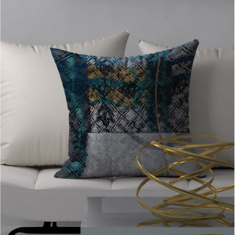 Housse d’oreiller carrée notes cool, 24 po x 24 po