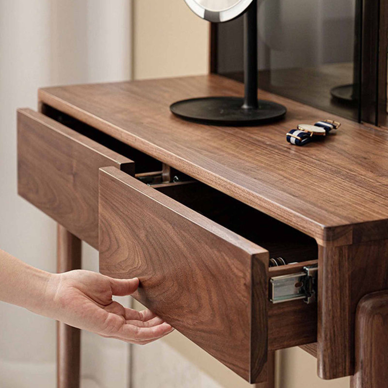 European style floor standing makeup table