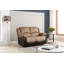 Ensemble de salon inclinable en mousse 3 pièces Alizzon-1833585348