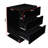 Misiak 3 Drawer Bedside Table-530084984