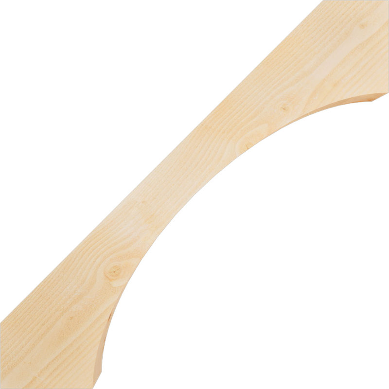 Attelle de genou Westlake, Sapin de Douglas, Scié brut, H 40 po x l 4 po x P 40 po