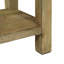 110cm Solid Wood Top Console Table
