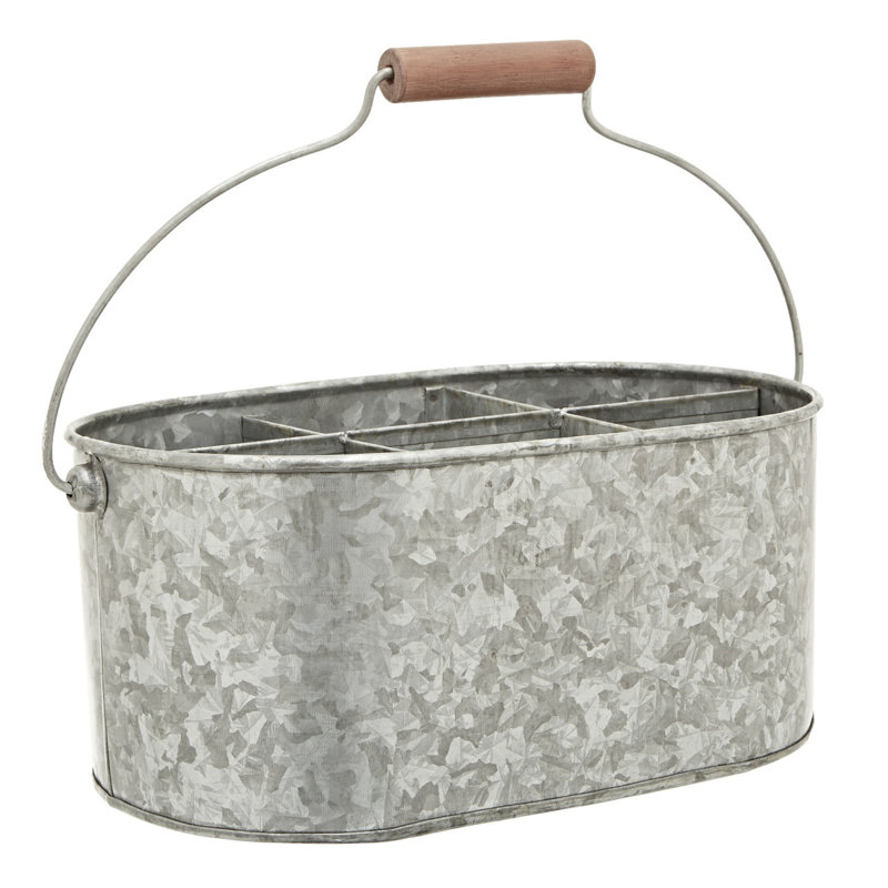 Stainless Steel Oval Cutlery Tray