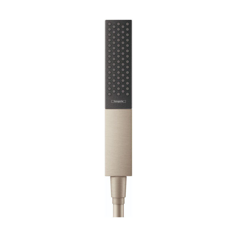 Hansgrohe Rainfinity Baton Handheld Shower Head 100, 2.5 GPM, Brushed Nickel