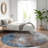 Machine Washable Indoor/Outdoor Xhevrie Coffee Rug-1248593587