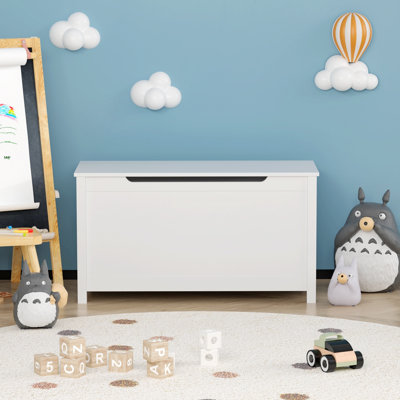 Armoire de rangement pour enfants avec coffre à charnières