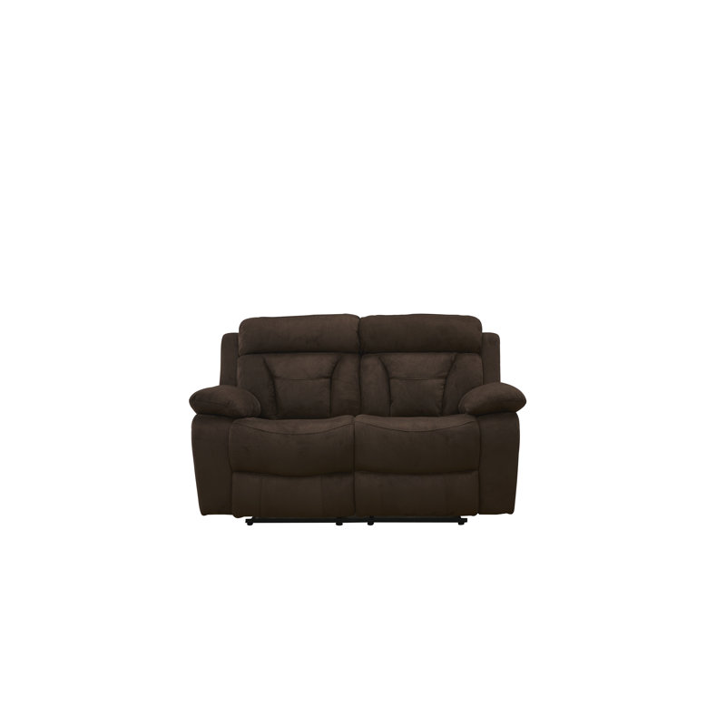 Contrast Upholstered 65'' Reclining Loveseat