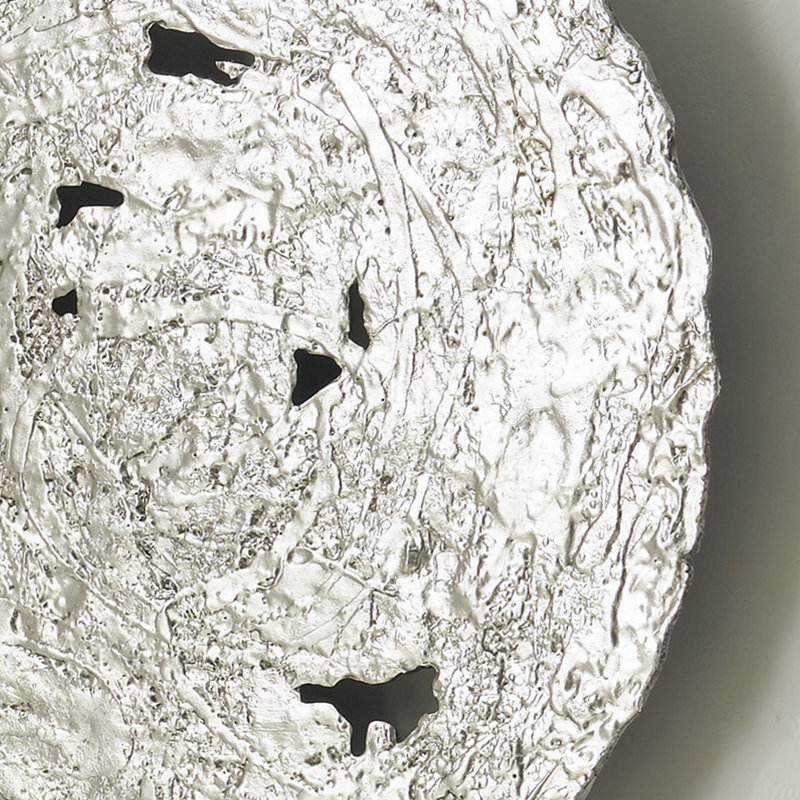 Molten Wall Décor, Silver