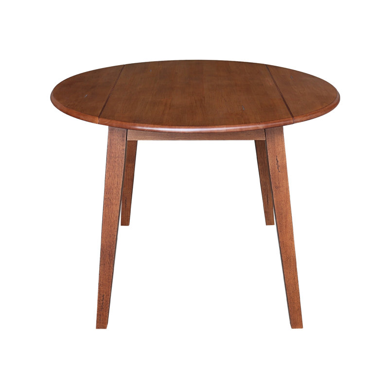 Table de salle à manger Franklinville, Chêne vieilli