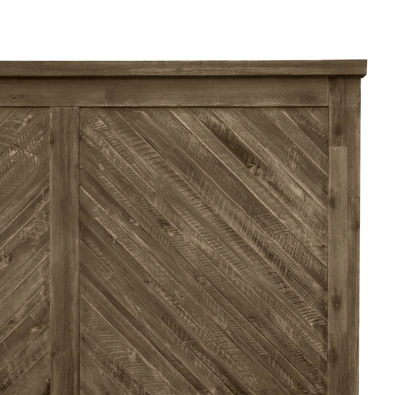 Picardy Solid Wood Standard Bed, Queen
