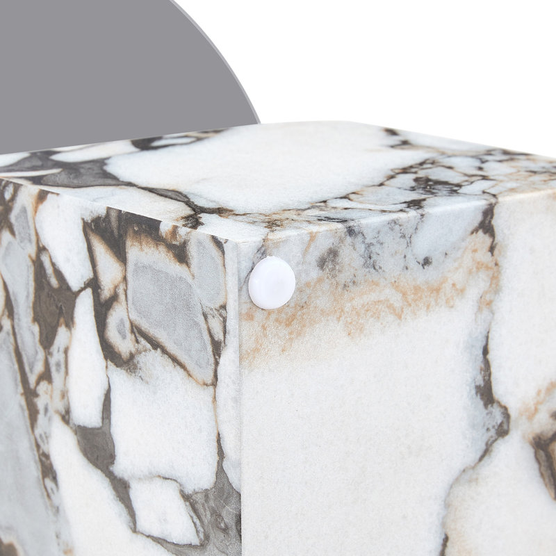 Space Saving Coffee & Cocktail Tables, MDF Marble Modern Set for Home