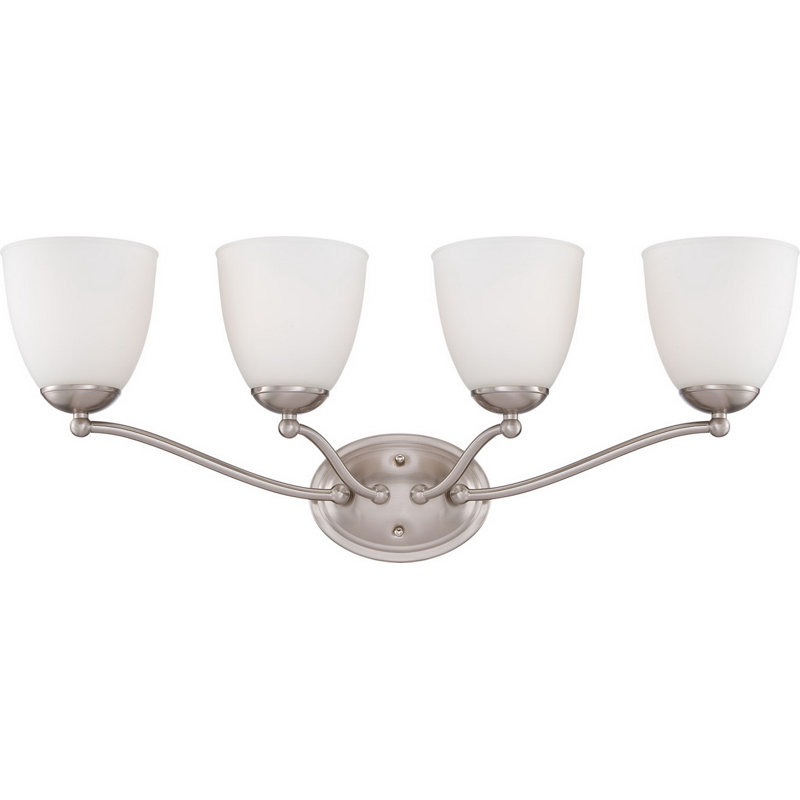 Mckeown 4 - Light Dimmable Vanity Light, Nickel