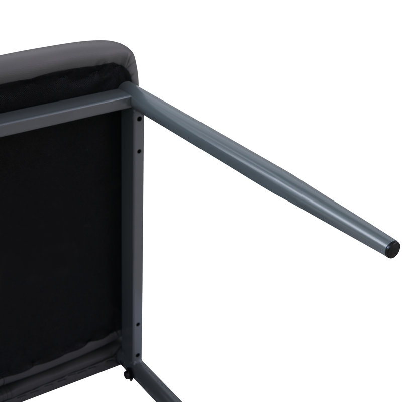 Nalesha Upholstered Dining Chair, Black, Black