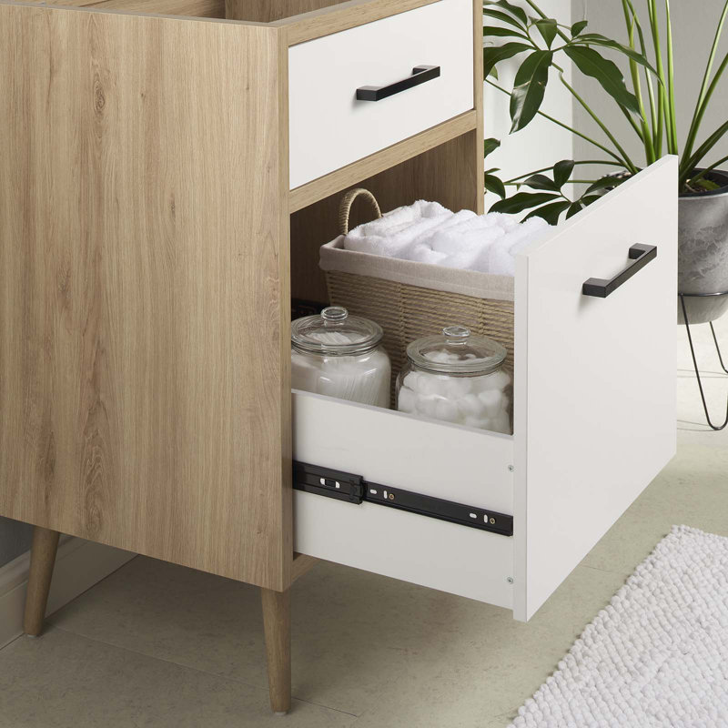 Modway 23" Single Bathroom Vanity Base Only in Tan