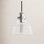 Topanga Single Light Glass Dimmable Pendant