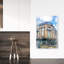 «Bustling City Corner», art contemporain abstrait, art mural-129152392