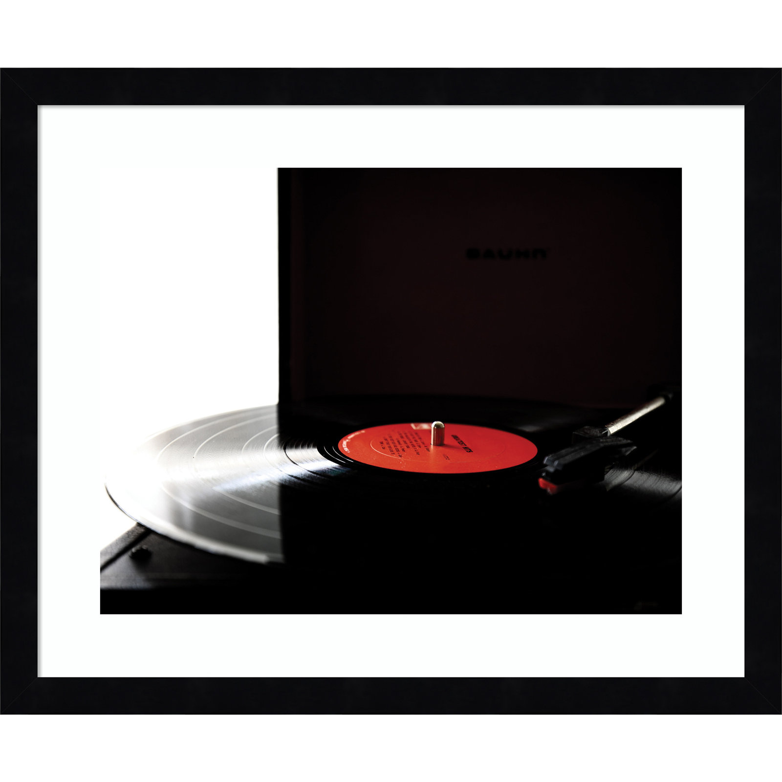 Spin Print by Alicia Abla, Black Framed, 14.25" H x 17.25" W x 0.8" D