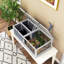 Wooden Tortoise House with Lamp Holder Clear Windows Openable Tops