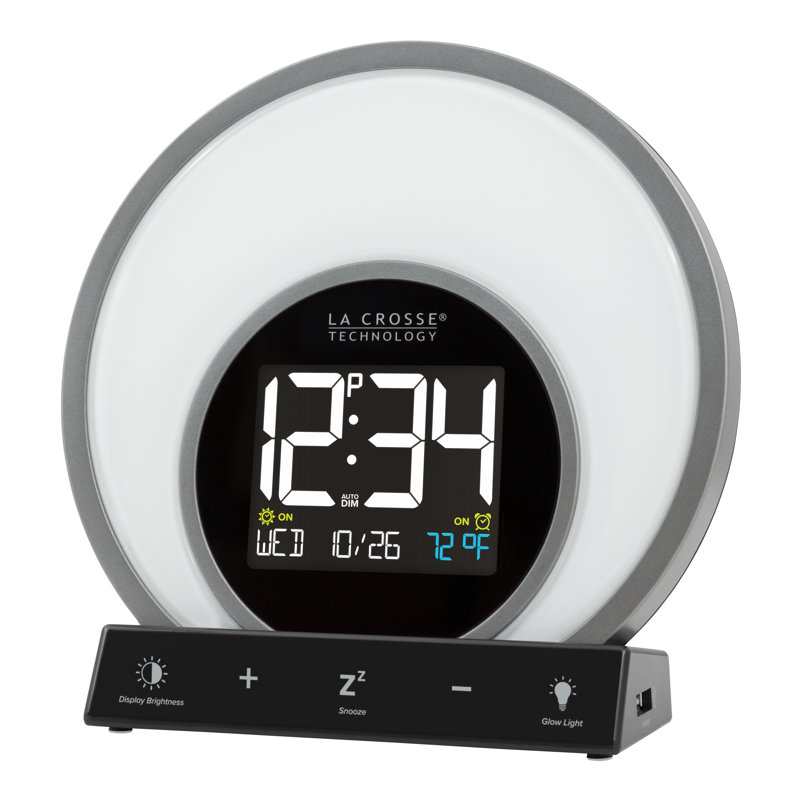 Mood Light Electric Alarm Tabletop Clock