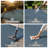 Contemporary Bordered Weather Resistant Reversible Indoor/Outdoor Area Rug-150314508