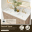 Meuble-lavabo double 60 po avec miroir Lala-821638927