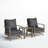 Aileena 2 - Person Patio Conversation Set with Cushions-1559081437